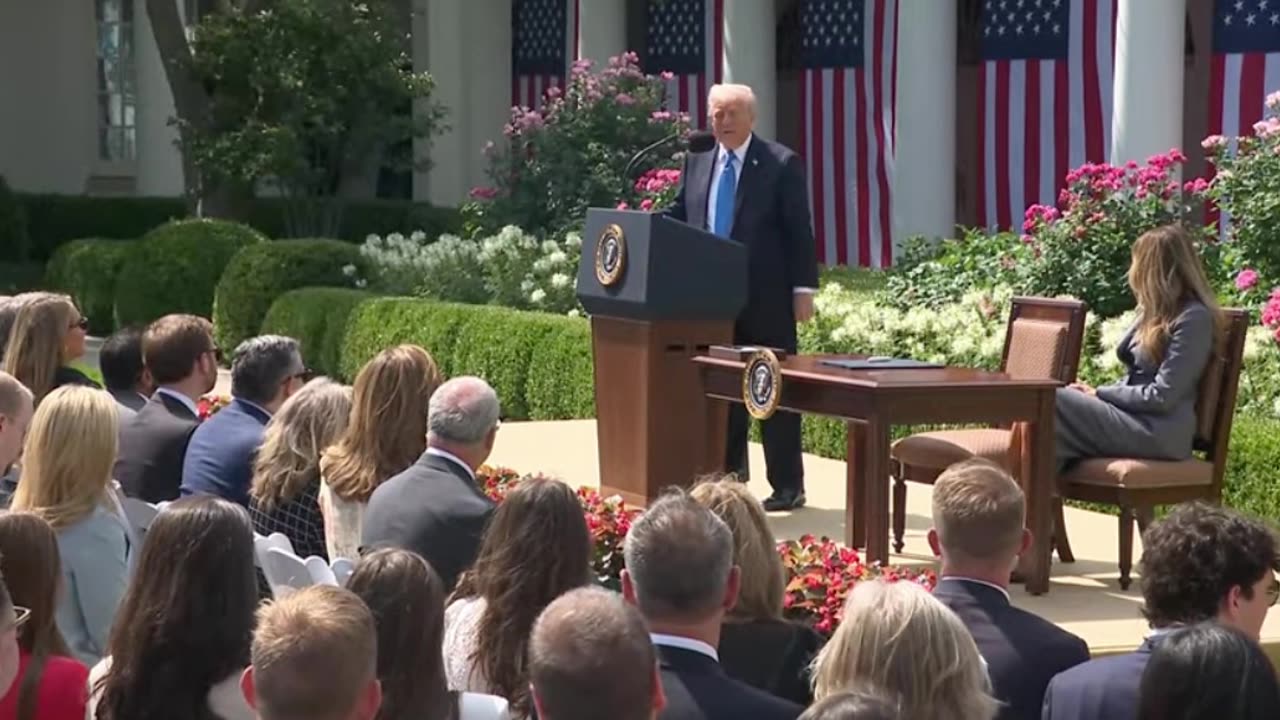 Trump signs the Take It Down Act into law