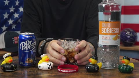 James Ballard - Sobieski Orange Vodka & Dr Pepper Dark Berry Soda