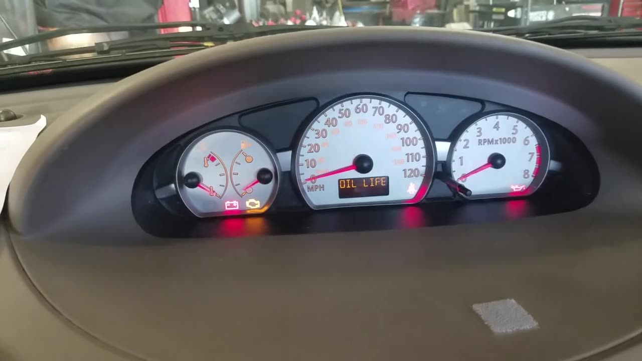 Reset oil light 2003 Saturn Ion