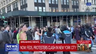 Emotional Reporter Says New York City Looks Like 'War Zone' As Alleged Agitators Clash With Feds PT1