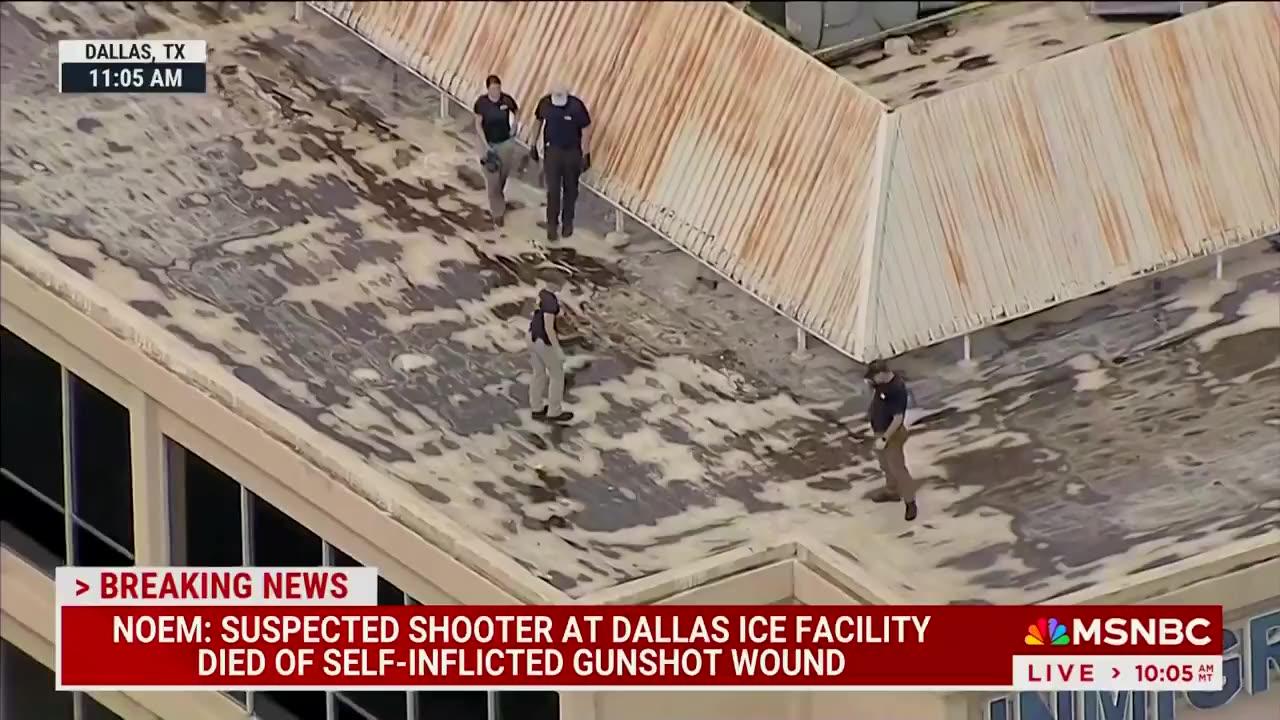 MSNBC suggests left-wing ICE attacker was just being funny when he wrote "anti-ICE" on bullets 🤡