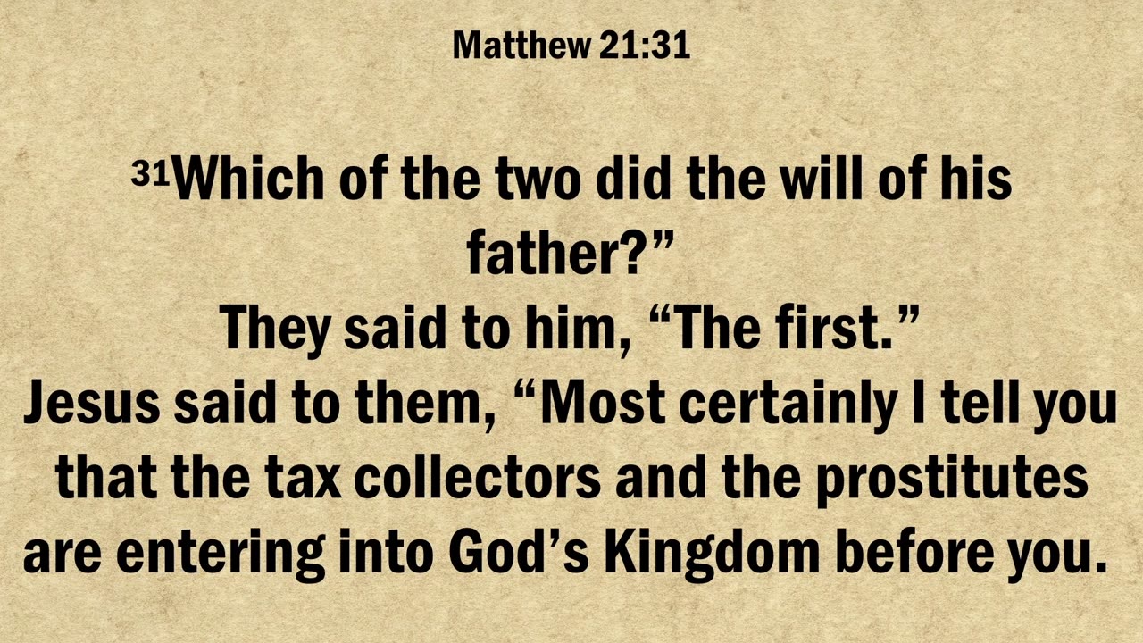 Matthew 21