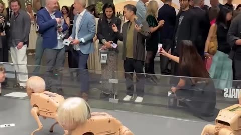 Art Basel Miami Beach goes high tech with robotic canine humanoids