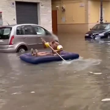 Heavy flooding occurred due to extreme rainfall in