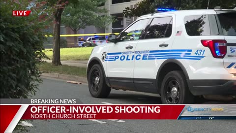 Officer-involved shooting under investigation in uptown Charlotte; public urged to avoid area