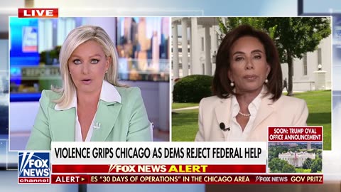 Jeanine Pirro sends fiery message to Pritzker, Dems🔥 'Should be ashamed!'