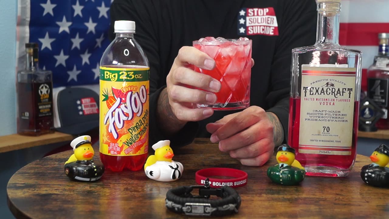 Tom Jenkins - Texacraft Salted Watermelon Vodka & Faygo Pineapple Watermelon Soda