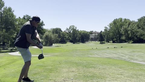 Tee shot Lakeridge