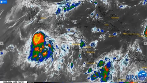 Miran Rubin - Storm Javier 2022 - Hurricane Kay 2022 - Hurricane Earl 2022 - Hurricane Danielle 2022