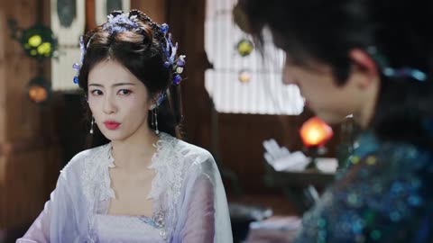 Fan Yue & Bai shuo moonlight mystique Fan Yue & Bai shuo talk in his room episode 8
