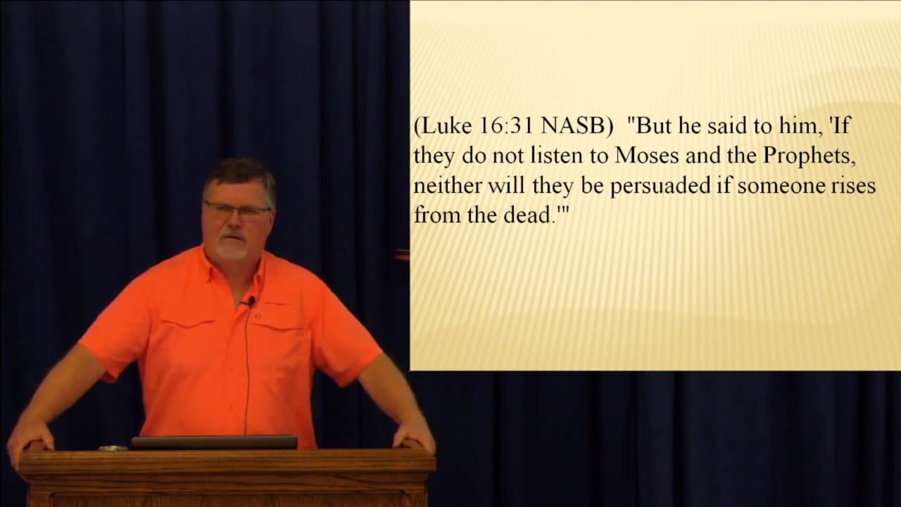 Exodus 33 – The method of revelation to Moses was very different than it was to the prophets. 2017