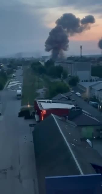 Lutsk Under Missile Strike — Panic in the Streets