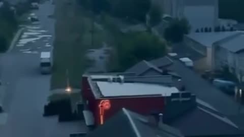 Lutsk Under Missile Strike — Panic in the Streets