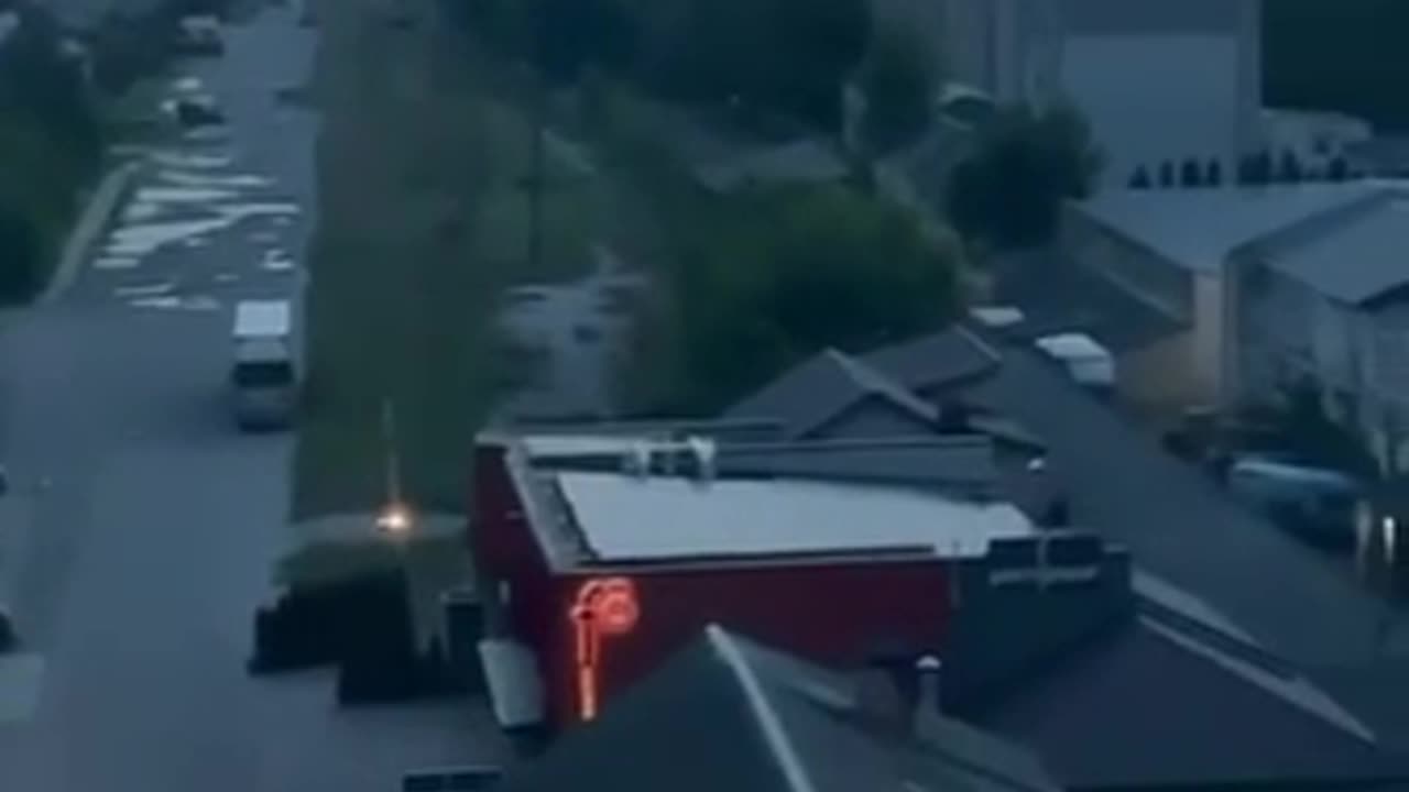 Lutsk Under Missile Strike — Panic in the Streets