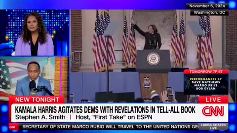 Stephen A. Smith *GOES OFF* on Kamala Harris and declares her "POLITICAL CAREER IS OVER"