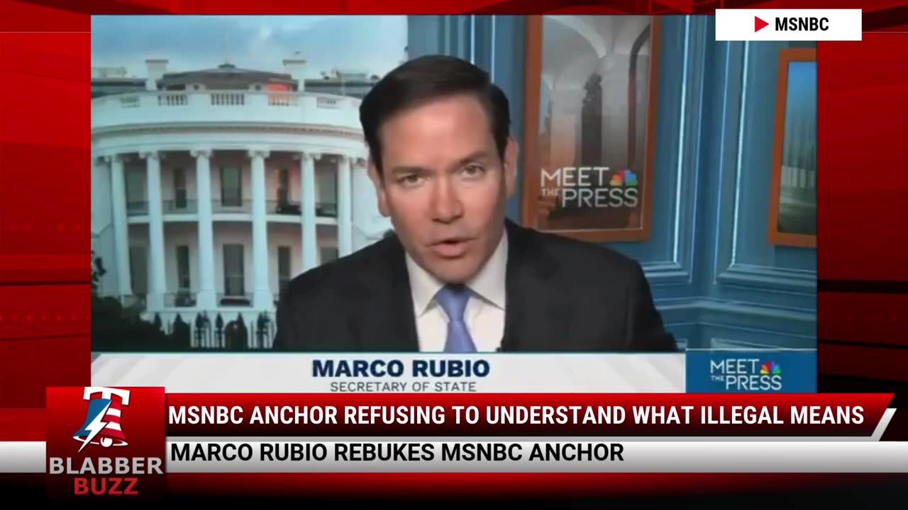 MSNBC Anchor Refusing To Understand What Illegal Means
