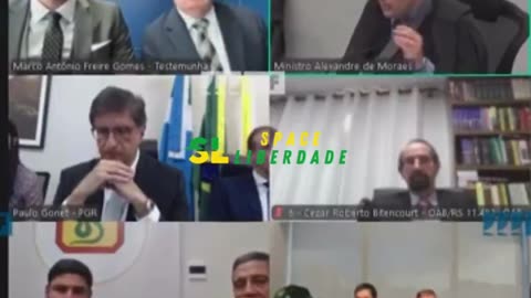 Imagens da ditadura do STF: Alexandre de Moraes intervém no depoimento do General Freire Gomes