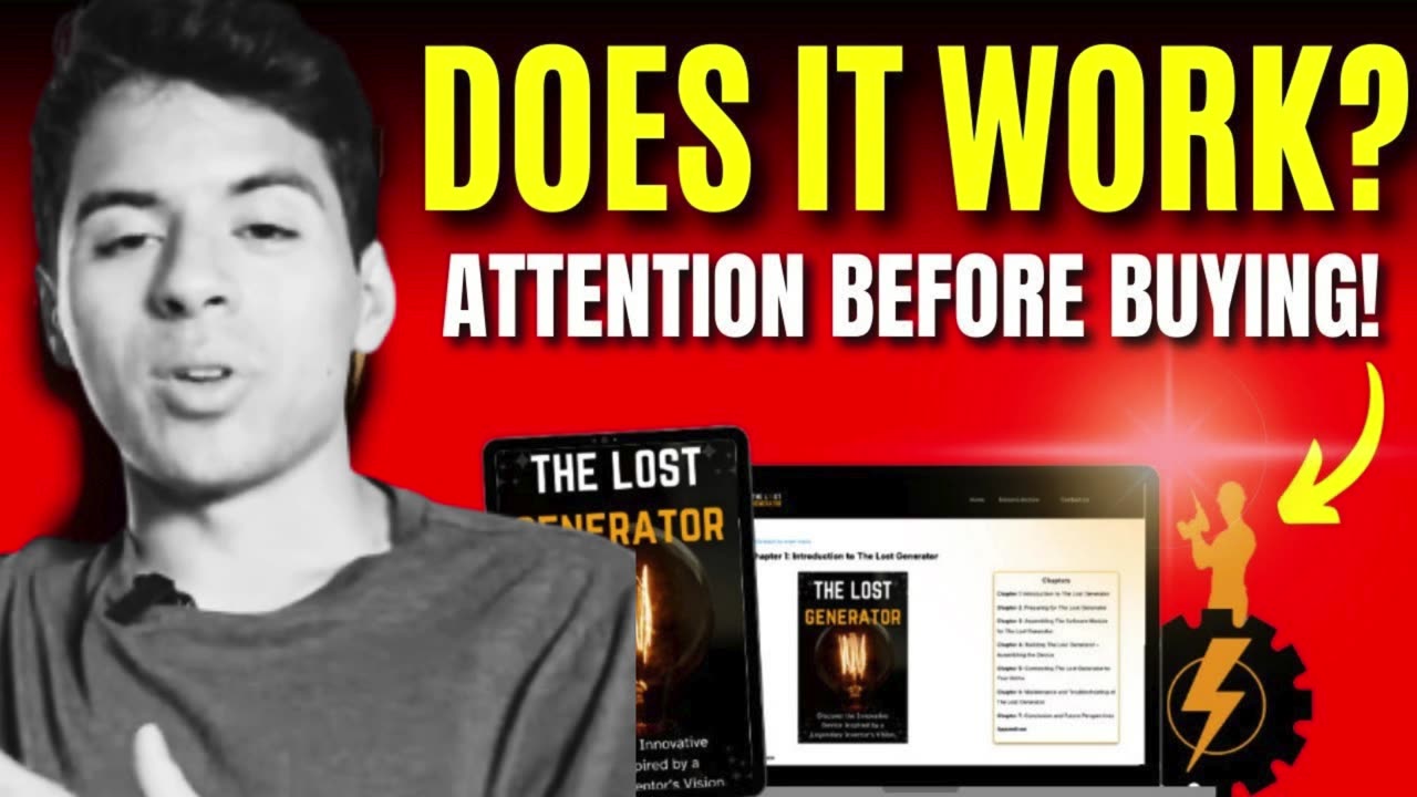 The Lost Generator (⚡Customer Review⚡) The Lost Generator Reviews - The Lost Generator Guide