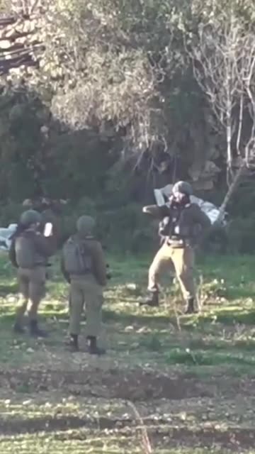 Israeli soldier filmed dancing during home demolitions in Beit Ummar, north of Hebron