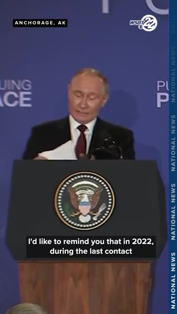 Putin confirms Trump claim that the Ukraine war would not have started on his watch