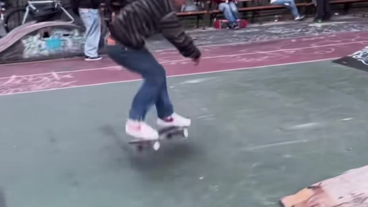 🤯🛹 The Craziest Heelflip Down a Handrail! Wait For It... | SkateNation