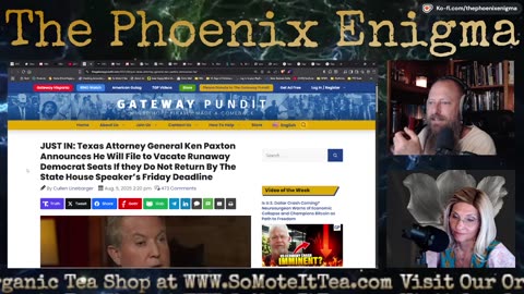 TPE Live - 8-7-25 - COVID - Epstein - Texas - & Dildos