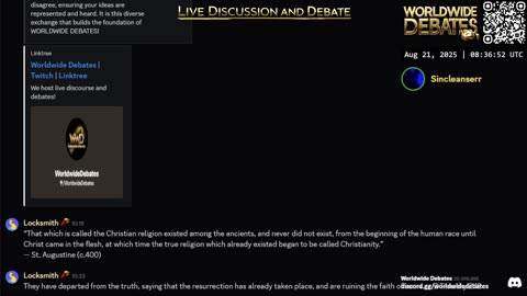0028 - Worldwide Debates LIVE - YouTube/Rumble/Twitch/Kick