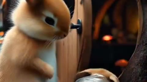 rabbit and dog
