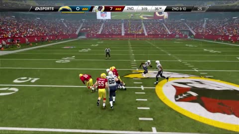 MADDEN25 Franchise Season 1 WK 9 , 1970s REDSKINS VS CHARGERS