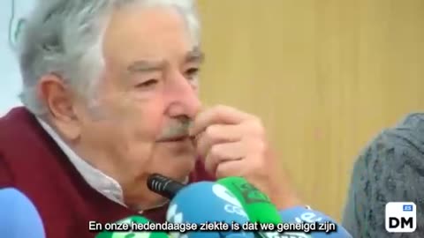 Pepe Mujica Speech - (Dutch/NL Subs)
