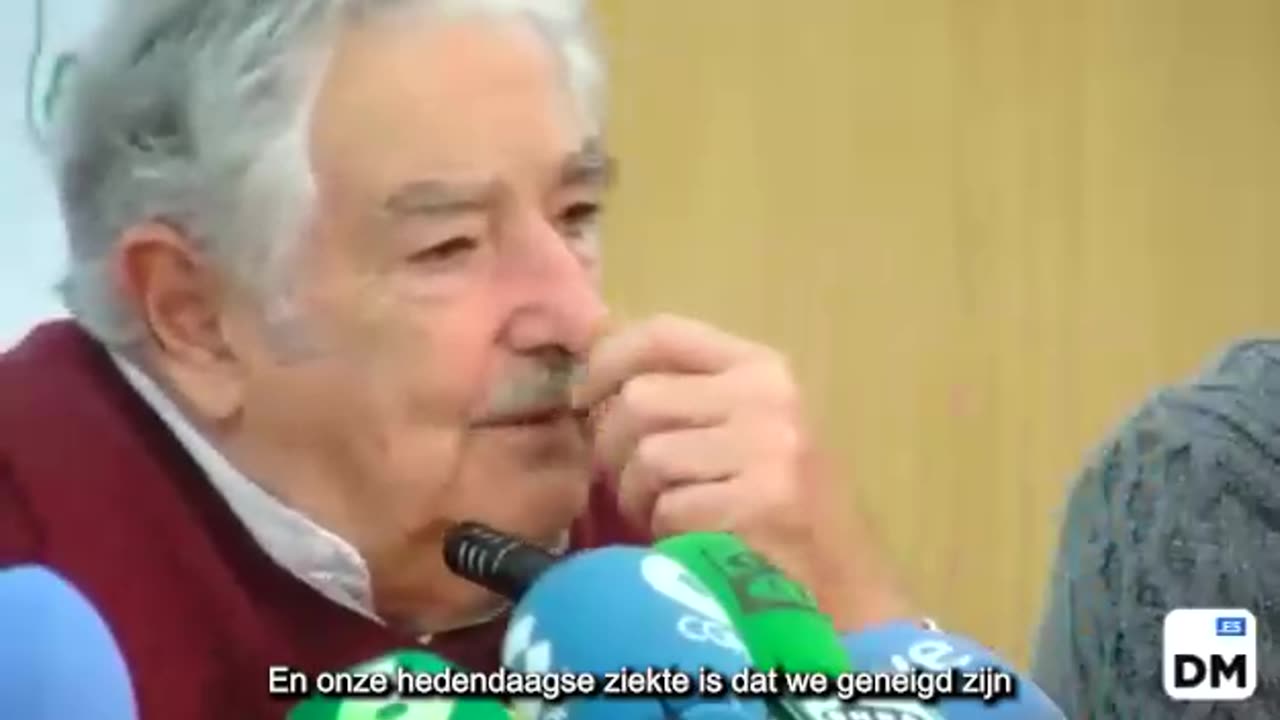 Pepe Mujica Speech - (Dutch/NL Subs)