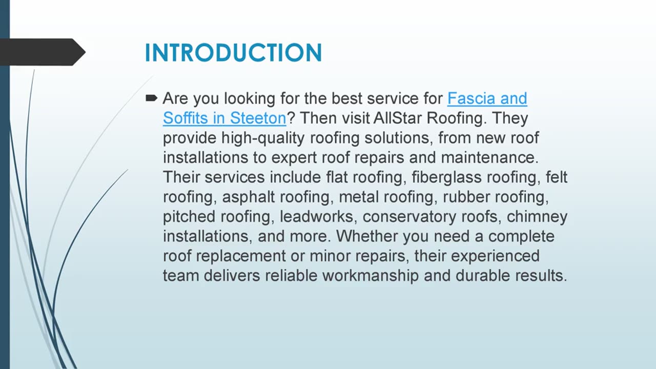 Best Fascia and Soffits in Steeton