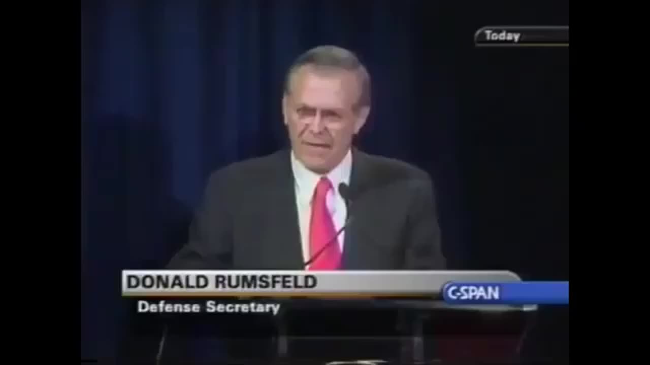 Rumsfeld 9/10/2001