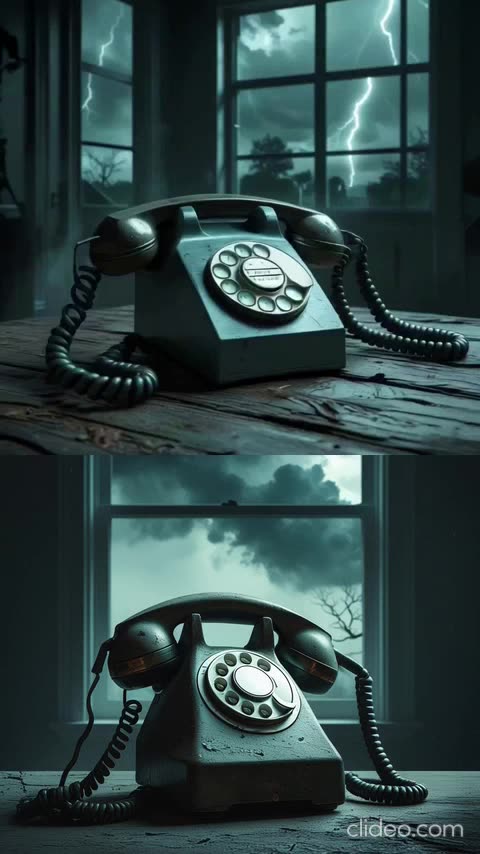 o telefone toca a meia noite