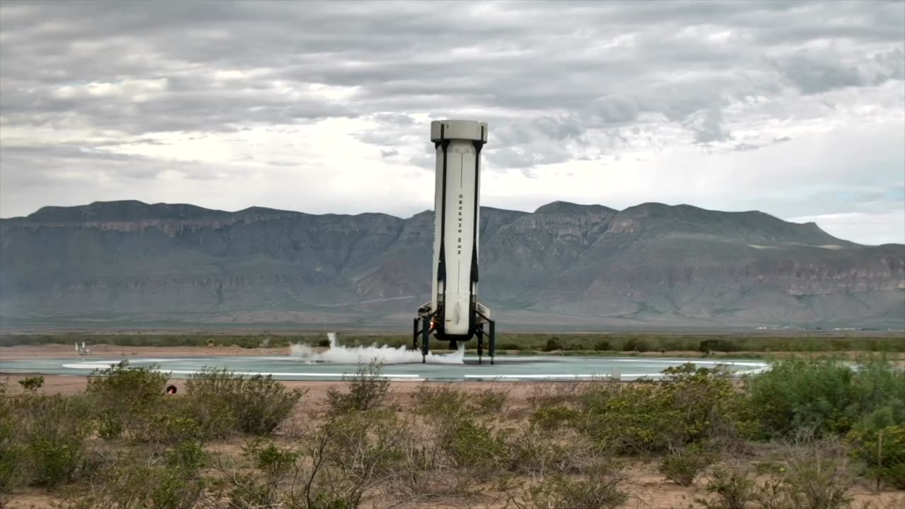 Blue Origin 🔁 NS-33 Replay: Booster Touchdown!