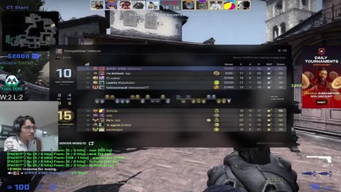 Nightwere is getting kicked after every game in 3k elo faceit prem - Rage quit & Mental Breakdown