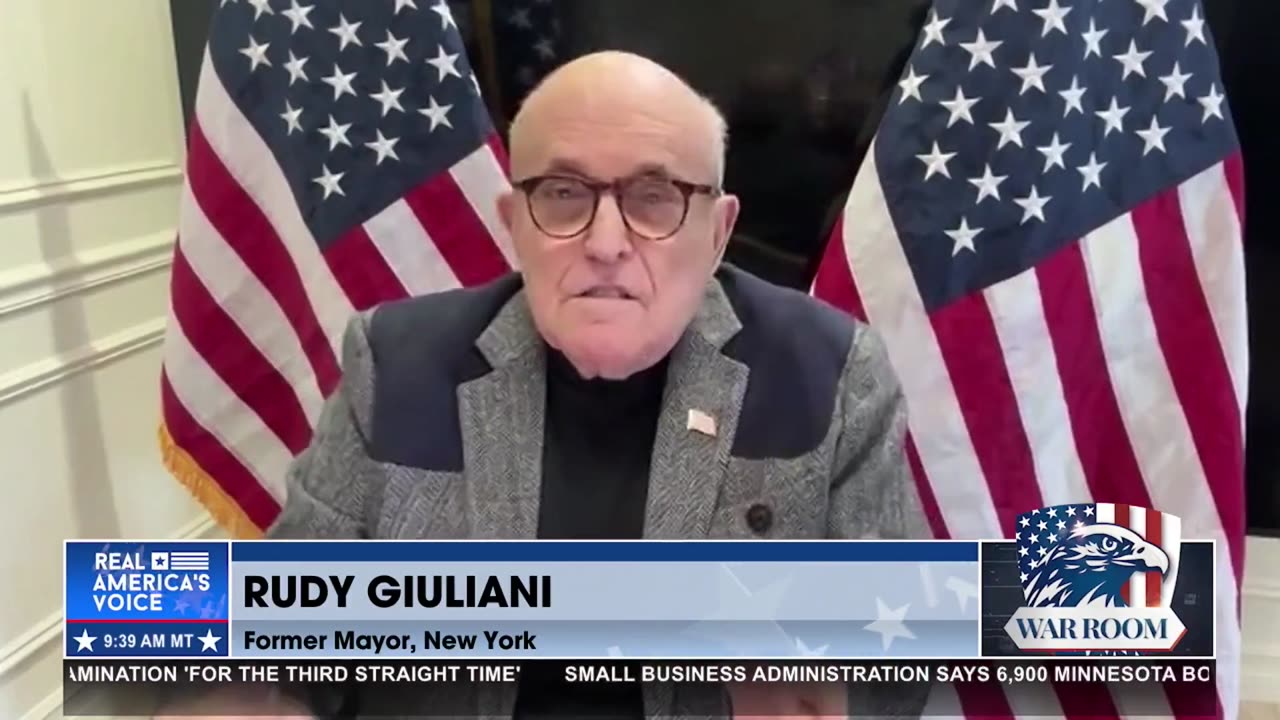 GIULIANI: “THIS GUY IS A COMPLETE PHONY”