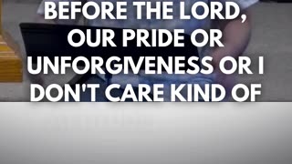 One sin separated us from God, but one act of repentance through Christ can restore us completely.