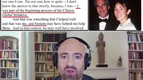 CLINTON GLOBAL INITIATIVE started by Epstein and Maxwell