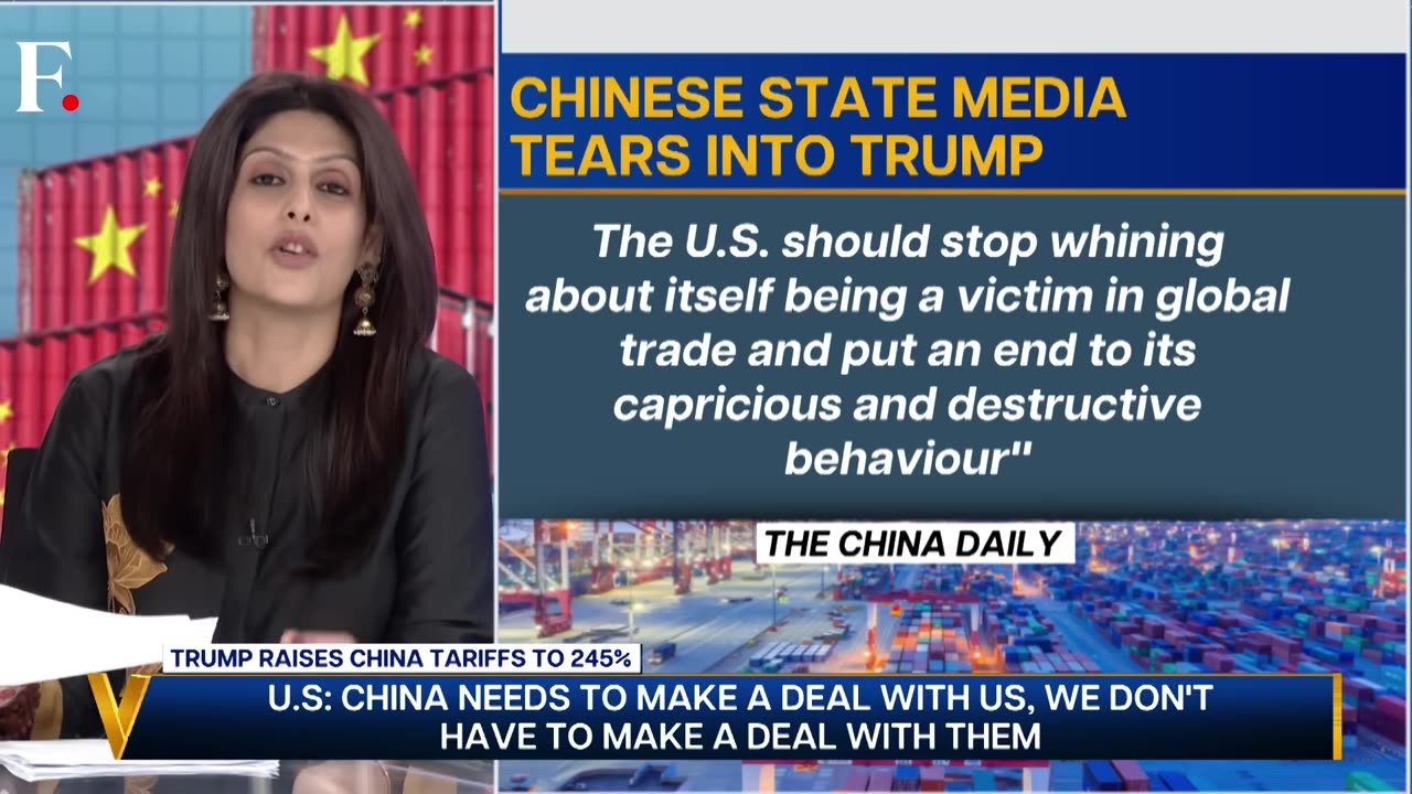 Trump Slaps 245% Tariff on China as Trade War Escalates | Vantage with Palki Sharma | N18G