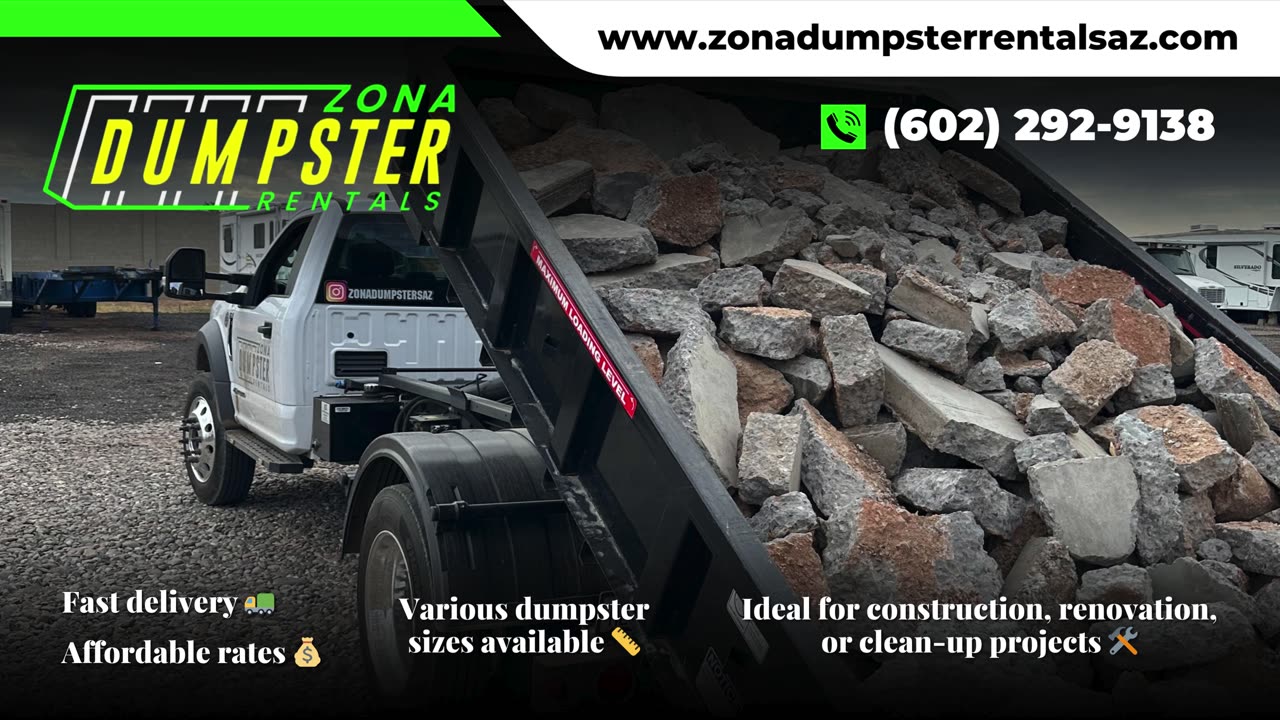 Reliable Dumpster Rentals in Glendale, AZ