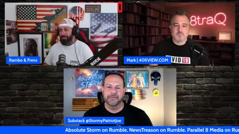 Joe Rambo w/ Stormy Patriot Joe, Abs1776, Mark 8traQ: Situation Update!!! - 7/3/2025
