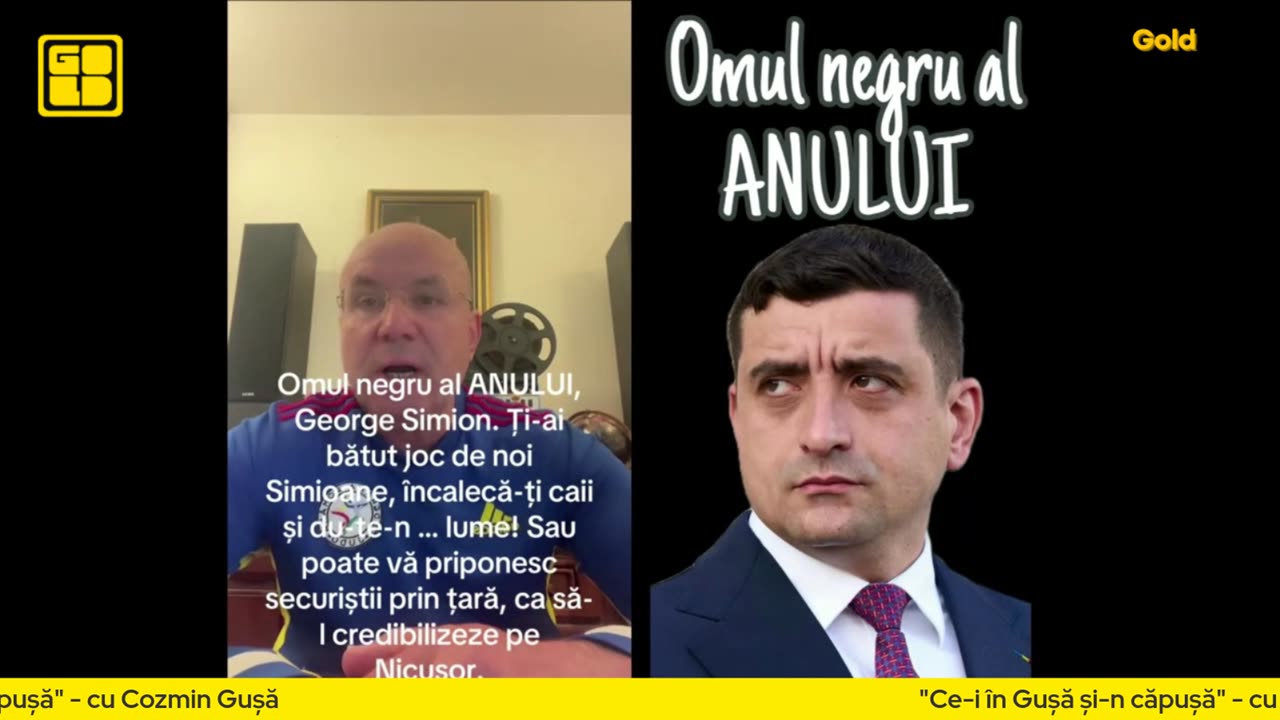 28.05.2025 - ”Ce-i în Gușă, și-n căpușă” - cu Cozmin Gușă