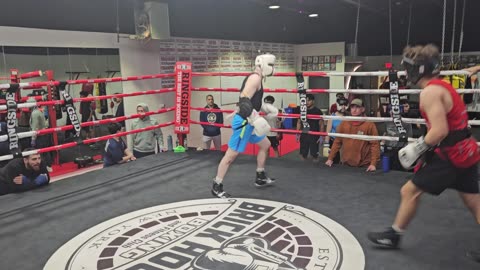 Joey sparring Dylan rd 3. 2/3/26