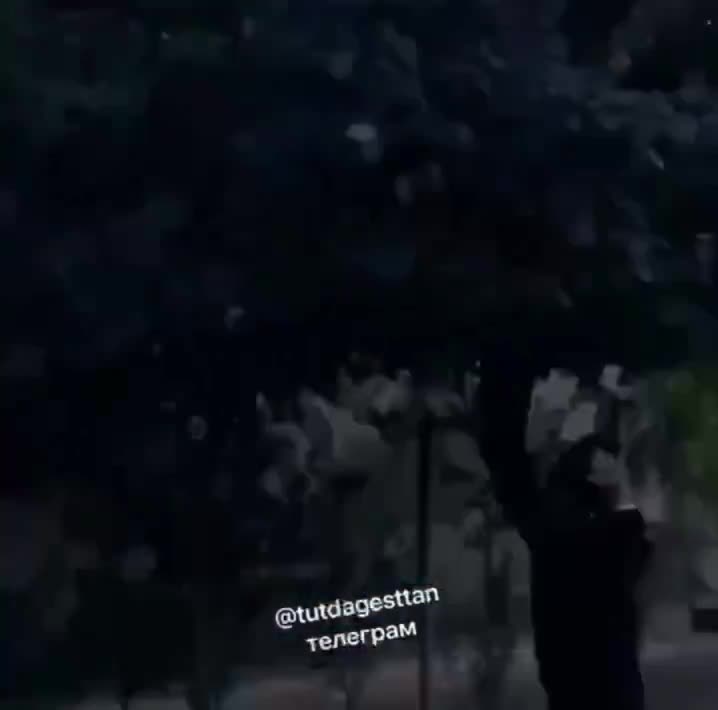 WATCH: Powerful explosion at gas station in Dagestan, Russia injures several people.