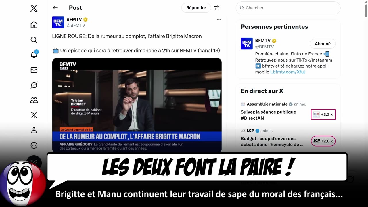 Brigitte Macron est en PANIQUE, et Manu continue sa DÉRIVE AUTORITAIRE...
