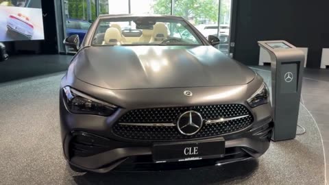 New MERCEDES CLE 300 Cabriolet 4MATIC 2025 - FIRST LOOK & visual REVIEW (luxury DROP-TOP)