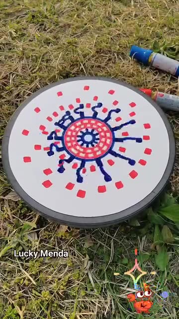 "Creative DIY Spinner Art Hack! 🎨✨"*