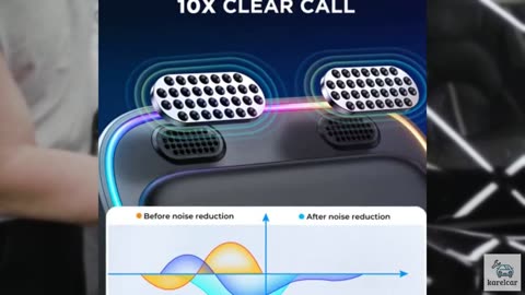 JOYROOM Bluetooth 5.4 AUX Car Adapter[2025 Upgrade] [Stronger Dual Mics& Noise C