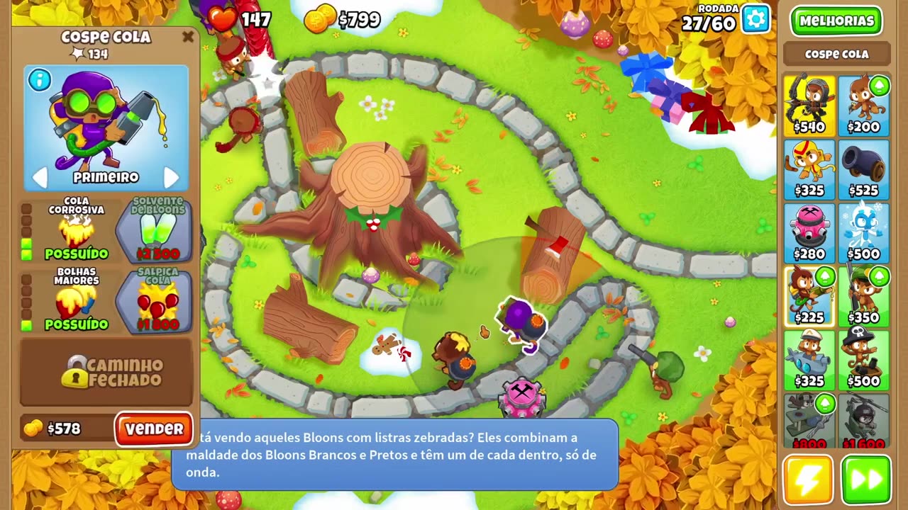 Bloons TD 6 Tree Hole Medium Round 27